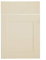 Matt Cream Replacement Kitchen Unit Cupboard Door Compatible with Howdens Burford (115mm x 497mm)