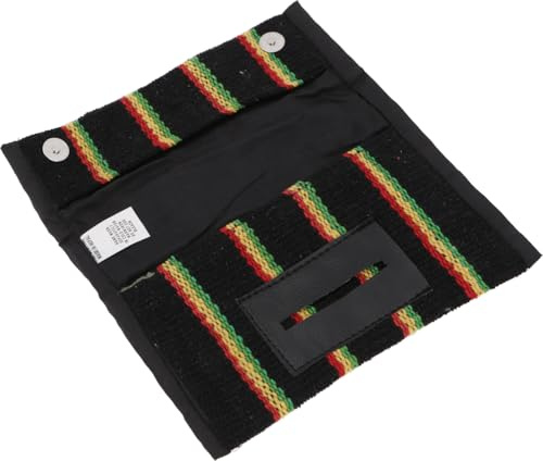 GURU SHOP Tabakbeutel, Tabaktasche, Ethno Drehtasche - Modell 11, Unisex - Erwachsene, 8x16x2 cm