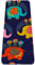 Eslifey Süße Cartoon-Boho-Elefanten-Wassersprüh-Sonnenblumen-Yoga-Matte, dicke rutschfeste Yoga-Matten für Damen und Mädchen, Trainingsmatte, weiche Pilates-Matten, (182,9 x 61 cm, 0,6 cm dick)