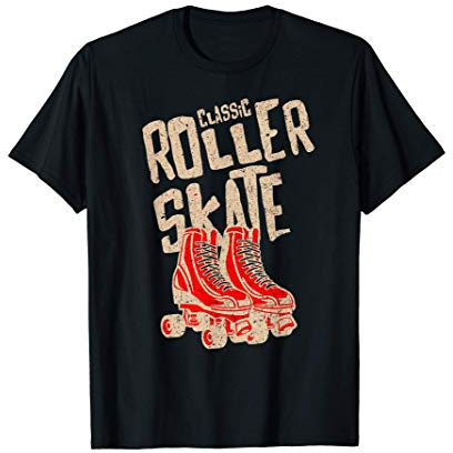 Rollschuh Roller Skate Design T-Shirt