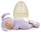 Anne Geddes Baby Puppe Häschen lila im Glitzerei -23cm-