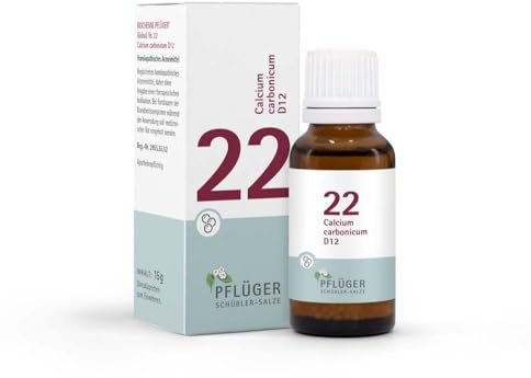 BIOCHEMIE Pflüger 22 Calcium carbonicum D 12 Glob. 15 g