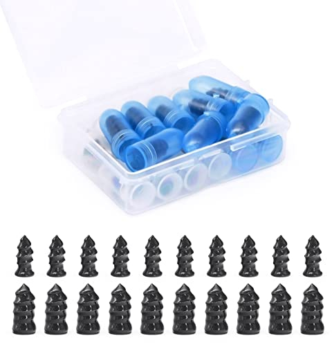 JINYJIA Reifen-Reparatur-Nägel-Gummi-Nagel 20 Stück, Reifenreparatur-Gumminagel, Schlauchlose Reifen-Reparaturset, Schnelles Werkzeug Reifenreparaturnagel, für Fahrrad, Motorrad, LKW