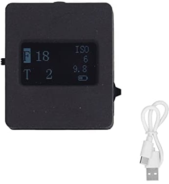 Belichtungsmesser Blitzschuh-Befestigung Fotografie Top-Reflexionsfotometer mit USB-Kabel HY-201X Fotografie-Schnelltürpriorität.
