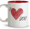 Tazza Love. Regalo Sposi Originale. Tazze Particolari. Tazze Colazione. Ceramica. 330 ml. LOVE U