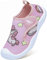 INMINPIN Chaussons Enfant Fille Garçon Pantoufle d'intérieur Souple Antidérapantes Bébé Chaussettes Chaussures,Rose 1,35 EU.