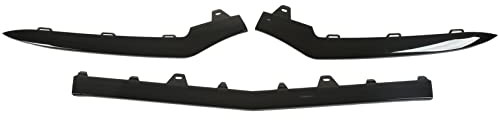 Untere Zierleisten Für Frontstoßstange, Schwarz Glänzend, Ersatz Für Untere Stoßstangenverkleidung Für E-Klasse W212 AMG Line Facelift 2014-2016