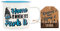 Boxer Gifts 'Home is Where You Park It' Enamel Tin Camping Mug | Fun Portable Shatterproof Travel Mugs for Van Motorhome Caravan | Novelty Campervan Gifts for Men & Women