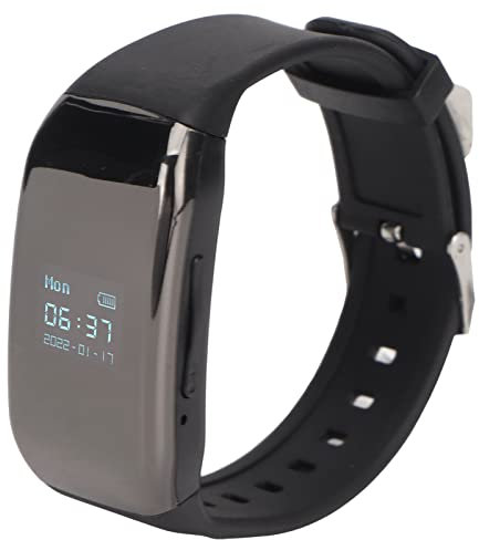 Voice Recorder Uhr, 30 Tage Standby-Zeit, Smart Voice Activated Recorder, HD Noise Reduction Armband Aufnahmegerät für Vorträge, Meetings, Interviews (8G)
