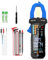 Pinza Amperometrica, 600V Digitale Clamp Meter XF-7200D con Torcia LED, NCV 6000 Conteggi Volt Amp Multimetro per Tensione Corrente Resistenza Capacità Continuità Temperatura Diodo