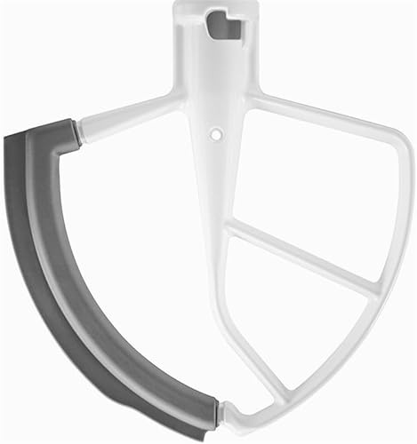 Replacement Flex Edge Beater, Compatible with KitchenAid 6QT Bowl-Lift Stand Mixers: KSM55,5KSM60, KP26/KP26/KL26.