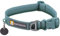 Ruffwear Front Range-Halsband, Hundehalsband mit V-Ring, längenverstellbares Haustier-Hundehalsband, bequemer weicher Stoff, Haustierhalsband mit Hundeleinen-Befestigungsring, River Rock Green 11-14