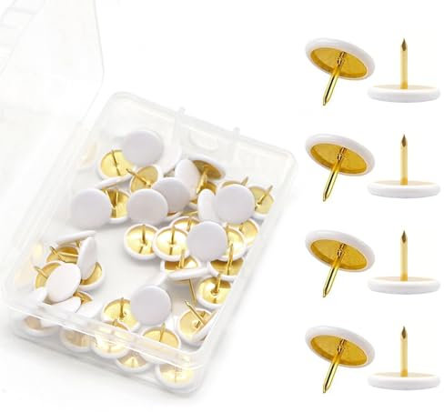 Reißzwecken für Pinnwand, 300 Stück, Pinnwandnadeln aus Kork, weiße Reißnägel, Reißzwecken, Pinnwandnadeln, Pinnwand für Pinnwand