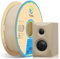 YOUSU PLA Filament 1.75mm, Holz Nussbaum 3D Drucker Filament mit 20% Holzpulver+80% PLA+, Holz Filament 1 kg (2,2 lbs) Spule