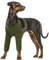 XXL Hundebody Nach Op, Ellenbogenbandage Medical Shirt Hund Wundschutzanzüge für Große Hunde Dog Recovery Suit(Armeegrün, 2XL)