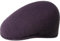 Kangol 504 Wool Flatcap Schirmmütze Schiebermütze (M (56-57 cm) - Pflaume)
