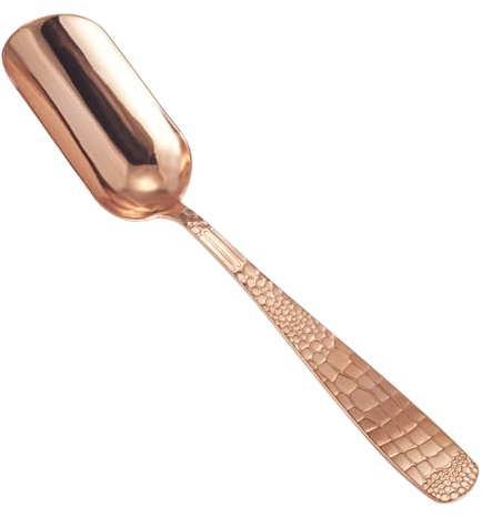 YINOX Kaffeelöffel aus reinem Kupfer, rein handgefertigter Teelöffel, kann zum Aufbewahren von Kaffee, Tee, Zucker oder verschiedenen Dip-Saucen verwendet werden, hochwertiger Löffel (B)