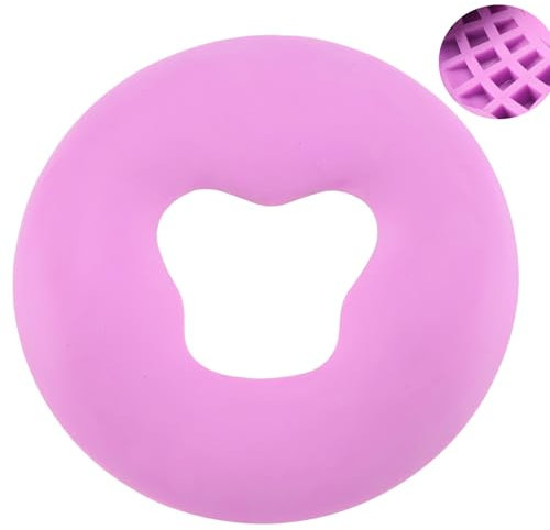 Jevina Silikon Gesicht Cradle-Kissen - Lila Massage-Kissen für Schönheitsbetten, Rutschfestes Design, Langlebig