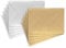 ÖKI Briefumschläge Gold/Silber | Für Grußkarten, Einladungen, Geburtstagskarten | 5 Stk. je Farbe | Briefkuvert/Briefhülle mit Nassklebung & Spitzklappe | Größe B6 125 x 176mm | 10 Stück