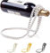 MUMQAQ Pearl Necklace Shaped Wine Rack, Creative Metal Chain Suspension Wine Rack, Metal Wine Bottle Holder, Wine Bottle Stand for Bar and Home Decoration