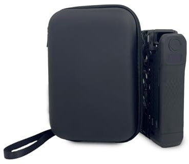 Ngaantyun Hover Waterproof Carrying Case for HOVERAir X1 Pro PROMAX 8K Action Flying Camera Accessories Hard Shell Protective Cover with Strap Lanyard