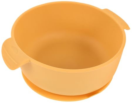 GREENADSCAPE Tazón De Succión Reutilizable Para Bebés Cuenco De Seguro y Fácil De Limpiar