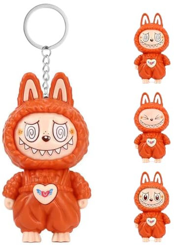 HQRKOTM Porte-clés à expression changeante, 3 mèmes, cadeaux d'anniversaire pour enfants (A)