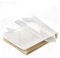 Papier de riz comestible, papier comestible de 1000pcs, riz pour la cuisson, 2, 6x3, 2 pouces d'embraphes blancs transparents