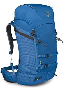 Osprey Mutant 52L Climbing Backpack, Blue M-L | mountaineering pack, alpine gear, crag pack, Blue color, M-L size