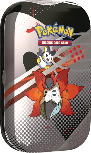 Pokémon-Sammelkartenspiel: Mini-Tin-Box Einall – Ramoth & Emolga (2 Boosterpacks & 1 Stickerkarte)