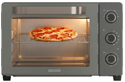 Black+Decker - Horno Eléctrico 30L 1500W con Convección y Grill