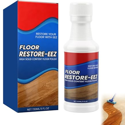 Parkett Renovierer Glänzend 150 ml, Boden Erneuerungsmittel für Holz Laminat Vinyl, Repariert Kratzer, Schützt und Verleiht Lang anhaltenden Glanz