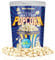 MacCorns Salted Butter Popcorn (12 x 30g) 1 Litre Tub - Salted Popcorn Seasoning for Kids & Adults - Traditional Healthy Popped Pop corn, Perfect for Glaze-On, Movies & Party Garnish