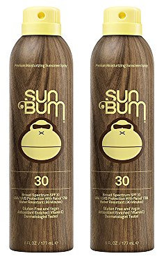 Sun Bum hydratant Crème solaire Spray, SPF 15–70, flacon de 170,1 gram, sans huile, hypoallergénique
