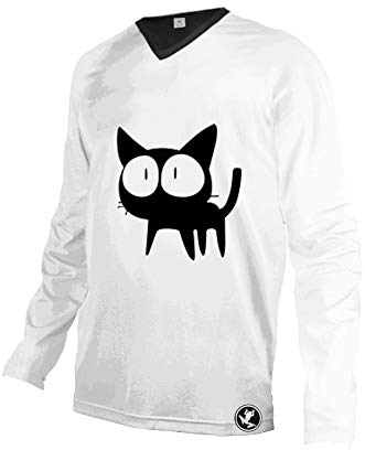 UGLY FROG 2025 Herren Mountainbike Downhill Freeride BMX Trikot Shirt Motocross Langarm Ärmel MTB/Downhill Cycling Jersey