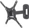 AVF TV and Monitior Mount - For Screens Up to 43 and 20kg - Multi Position Extendable Black Wall Bracket - Universal VESA 75x75mm to 200x200mm - Fixings Provided - MRL23
