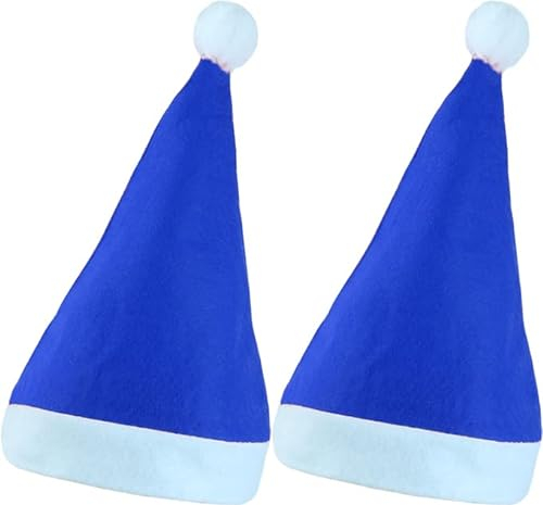 Storfisk fishing & more Nikolausmützen Elfenmütze in verschiedenen Farben, Farbe :Blau, Stück:2 Stück