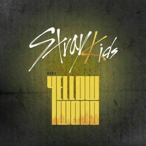 STRAY KIDS - [Cle 2:Yellow Wood Special Album Normal Random Ver CD+PhotoBook+3p QR PhotoCard+Tracking K-POP Sealed