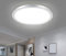 PADMA 24W Deckenleuchte Deckenlampe IP44 Wasserfest Badlampe Kaltweiss Modern 6000K 40cm 1920lm Badezimmerlampe ideal für Wohnzimmer Flur Büro Küche Badezimmer