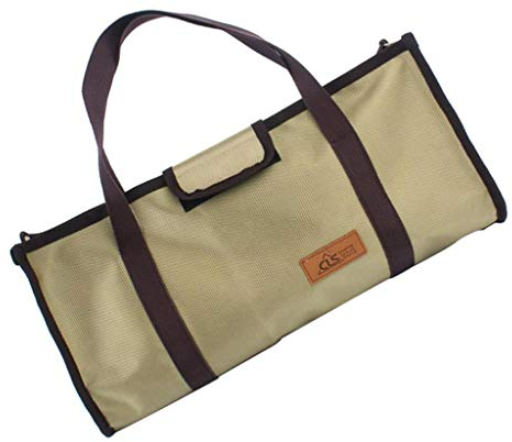 SM SunniMix Zeltnagel Aufbewahrungstasche Zeltheringe Tasche Heringe Tragetasche aus Polyester, 2 Farbe Auswahl, Khaki