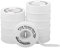 HAUTMEC 10 Rolls Teflon Tape, PTFE Sealant Tape for Plumbers Plumbing(White, 12m x 12mm x 0.075mm), Thread Seal Tape, for Home Shower Head, Water Pipe Sealing HT0124-ST