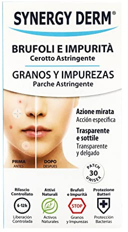 Planet Pharma Synergy Derm Brufoli E Impurità Cerotto Astringente 30 Patch