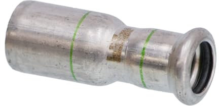 Raccord a sertir en inox Reduction 28x15 male/femelle, contour M