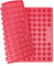 Collory Mini Donut (1,8cm) Silikon Backform für Hundekekse & Hundeleckerlis, Pralinenform, Schokoladenform, Antihaftend und Lebensmittelecht (BPA-Frei) (Pink)