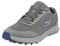 Skechers Herren Elite 5 Range Relaxed Fit Waterproof Spikeless Golf Shoe Sneaker, Anthrazitfarbene Textilbesatz, 41 EU