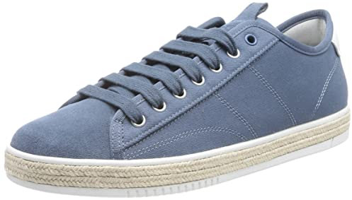 Geox Homme U Pieve Basket, Denim, 41 EU