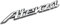 Leenax Enterprises 3D-Autoaufkleber LegierungMetall Buchstabe Emblem Abzeichen Aufkleber Deko Karosserie Heckklappe, für Mazda Atenza/Axela,A