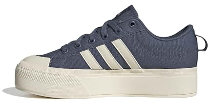 Adidas Bravada 2.0 - Zapatos de Plataforma para Mujer, Tinta preamada/Blanco Maravilla y Tinta preamada, 42 2/3 EU