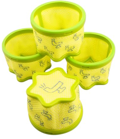 SZRKRLA 4 pezzi pre-filtro di ricambio per aspirapolvere LG CordZero A9 Series Cordless Stick Accessori per aspirapolvere HEPA Filtro parti di ricambio ADQ74774001 A927KGMS A925KSM A913BM