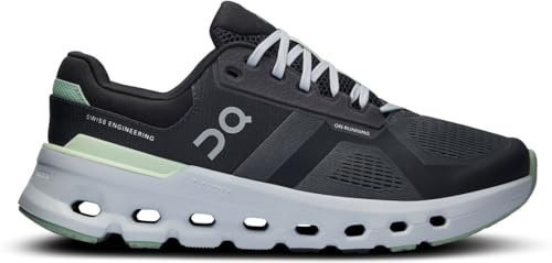 On Damen Cloudrunner 2 Sneaker, Shadow/Lima, 37.5 EU